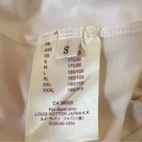 Louis Vuitton and Supreme logo tunic S White/Red - Picture 6 of 8